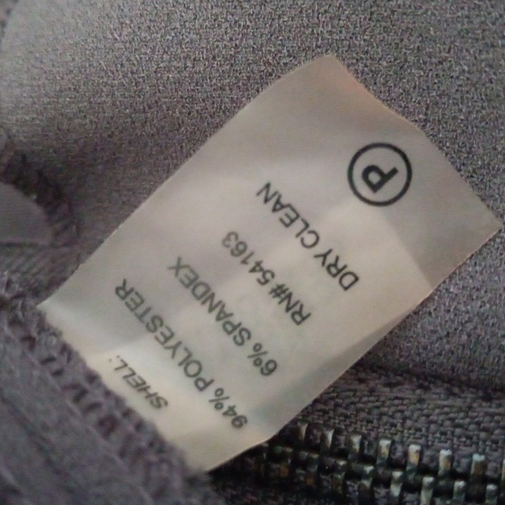 Calvin Klein Charcoal Grey Sleeveless Midi Dress Bodycon Dress Size 2 - Picture 14 of 14